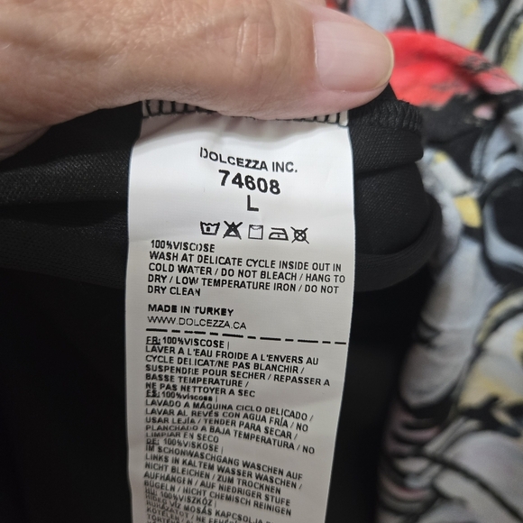 NWT Dolcezza Dress “Watermelon Heart” Size L - Picture 6 of 13